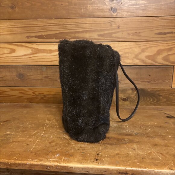 Preston & York Faux Fur Bag/Purse - Picture 3 of 6